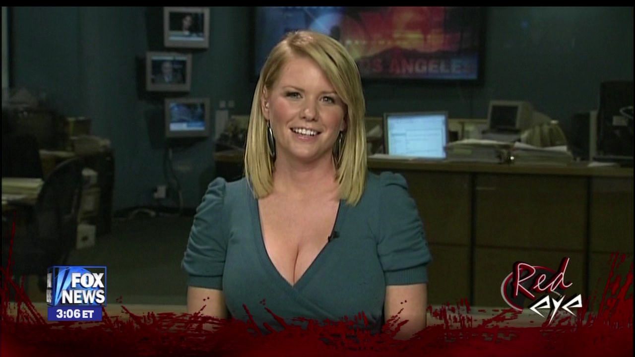 Tv Anchor Babes A Busty Hot Carrie Keagan On Red Eye 